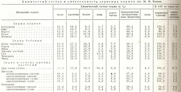 Реферат: Зерновые злаковые корма